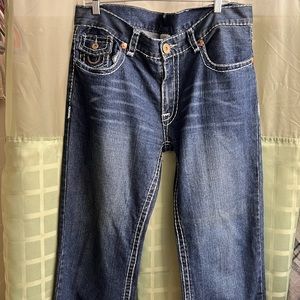 Vintage Joey True Religion boot cut mid rise men’s jeans 38 inseam 35